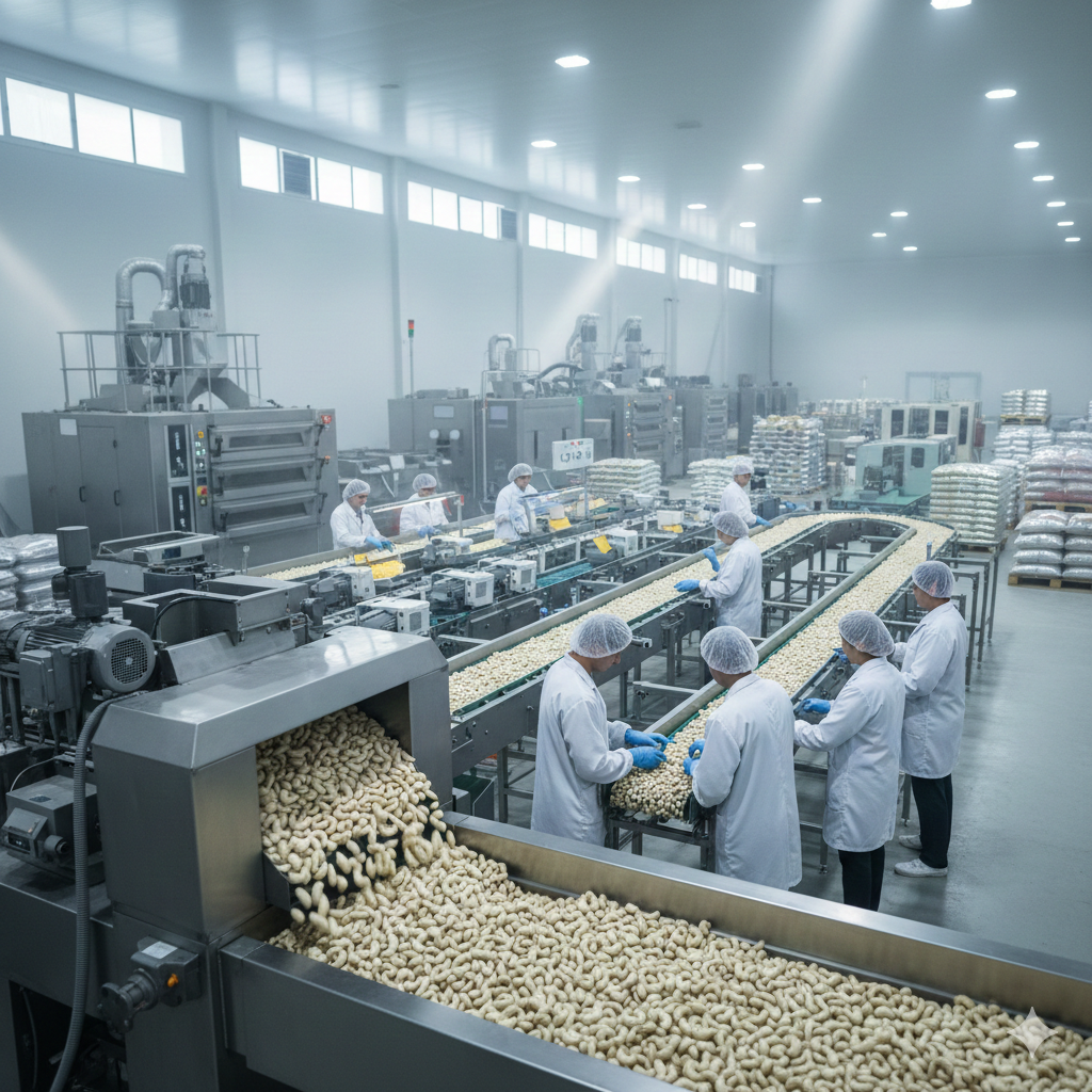 White Process Cashew Nuts W320 price Pre KG/ Wholesales Supply - Image 2